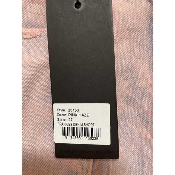 Free People x OneTeaspoon Frankies Cutoff Shorts Size 27 - Picture 5 of 6